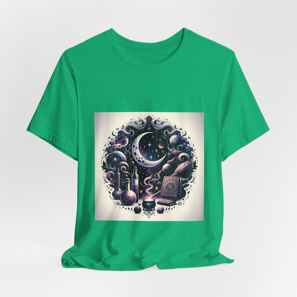 Witchy Vibes Crescent Moon T-Shirt Unisex