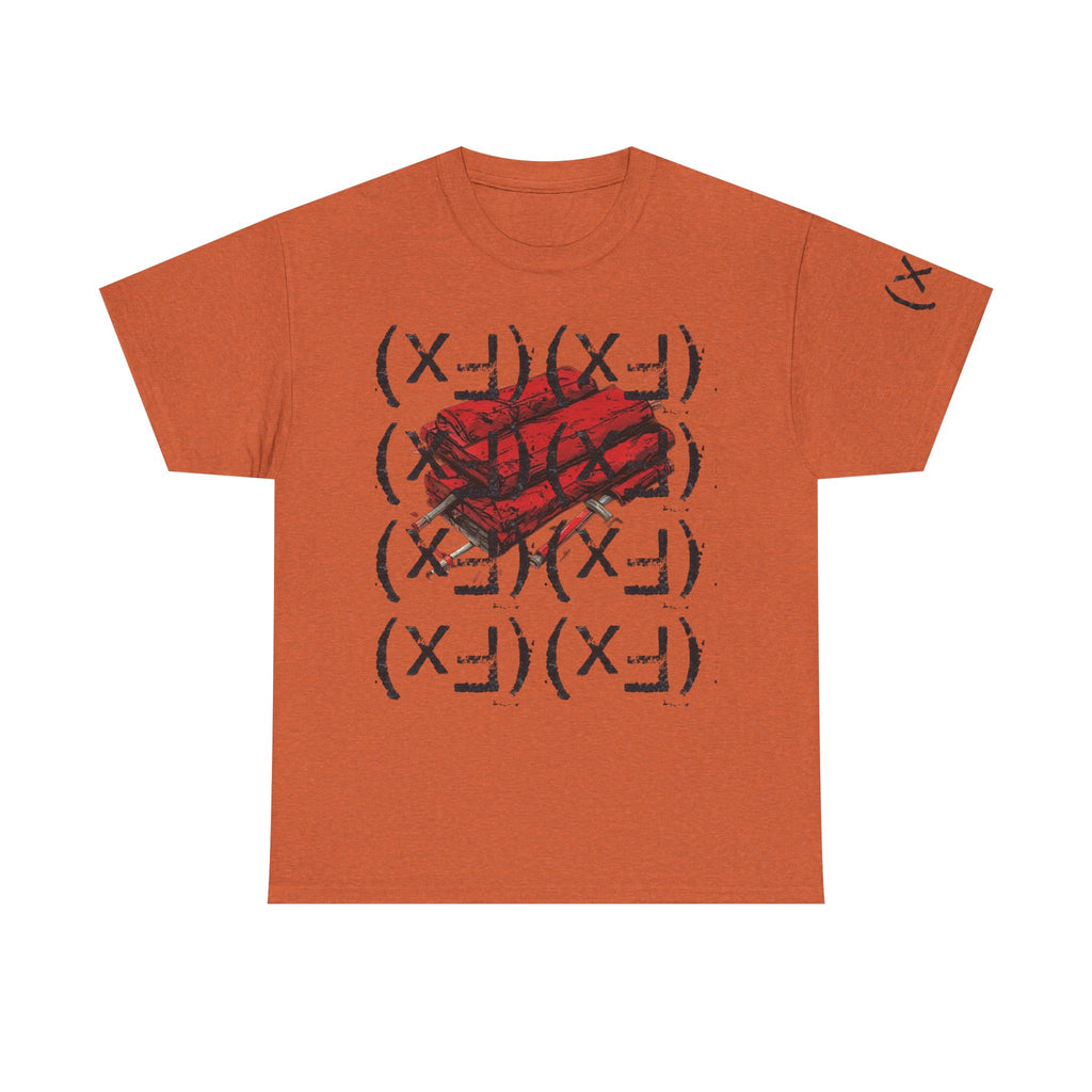 Happy Dynamite Tee — "Cue the Music" Expressive Graphic T-Shirt Unisex