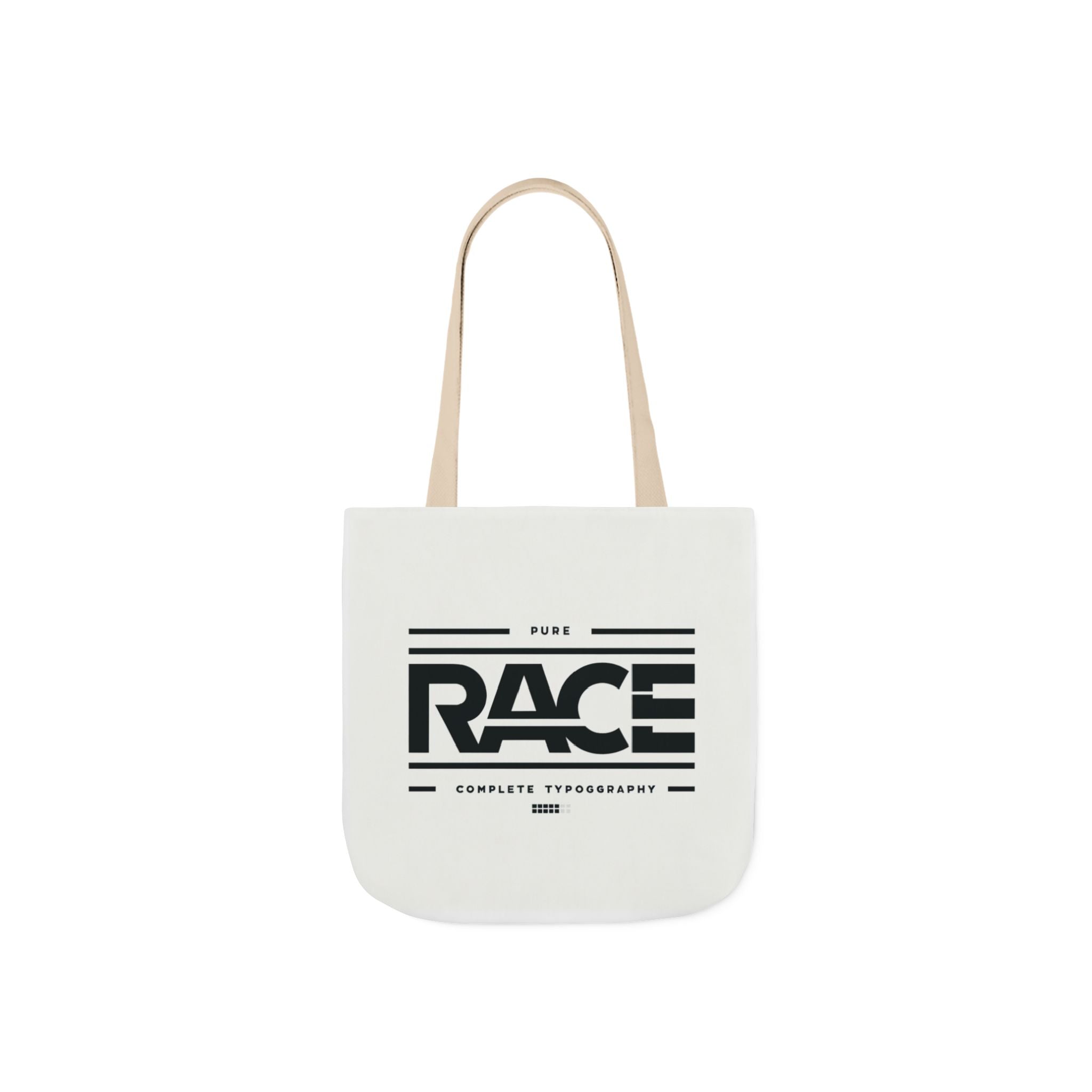 Minimalist Racing Themed Tote Bag
