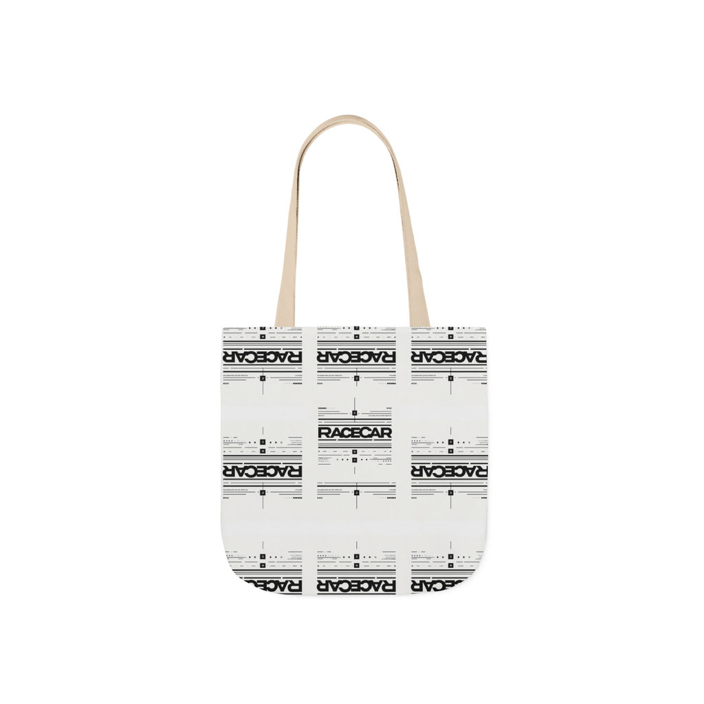 Minimalist '/Racecar' Tote Bag - Modern Design