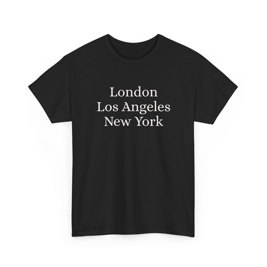 City Silhouette Tee — Minimal Sleeve