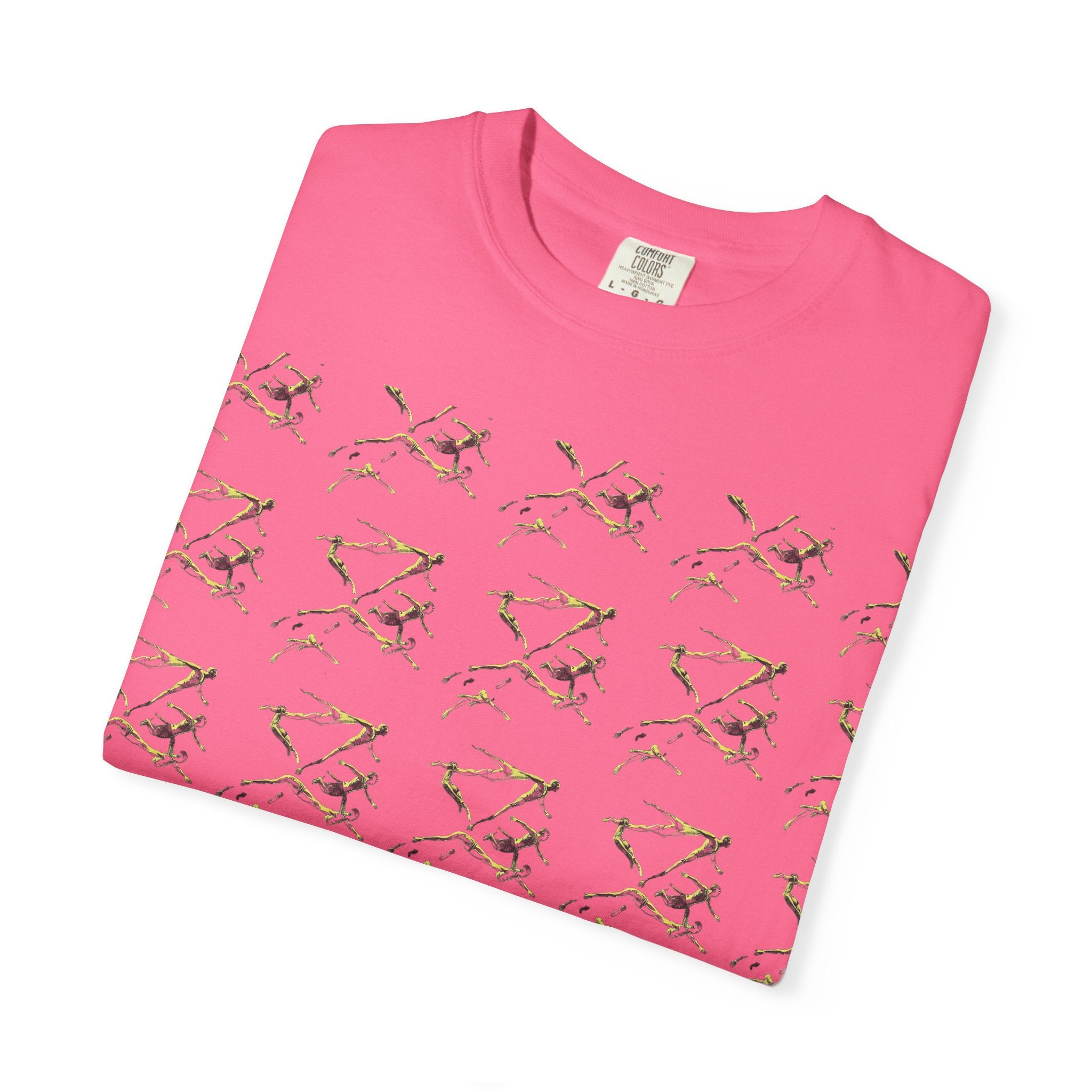 Swimmer Flying T-Shirt — Surreal Swimscape Graphic Tee Unisex