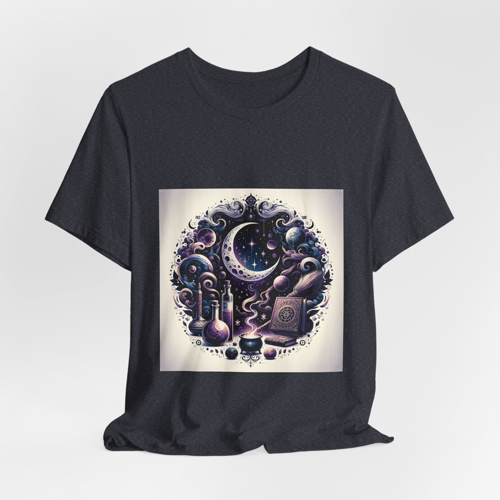 Witchy Vibes Crescent Moon T-Shirt Unisex