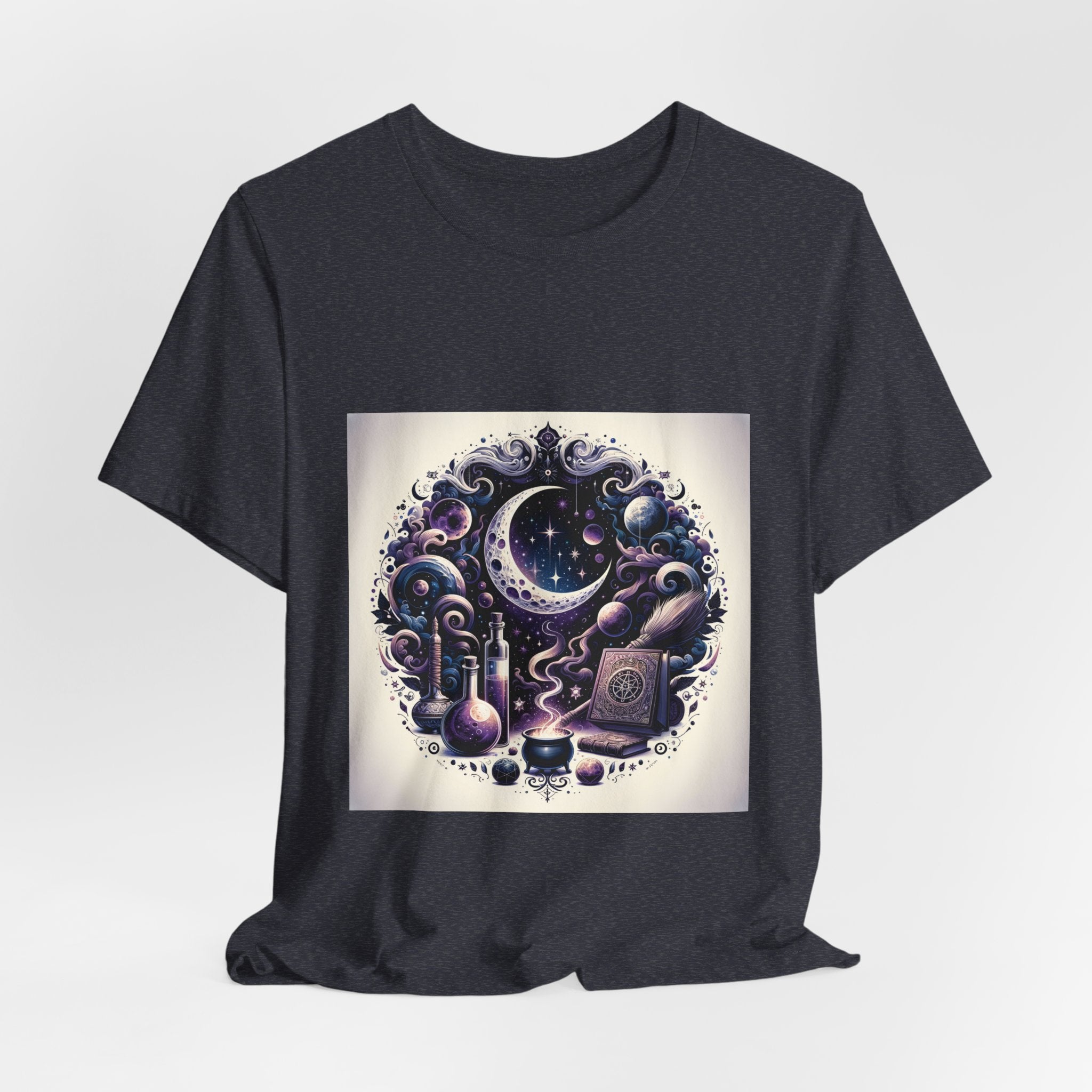 Witchy Vibes Crescent Moon T-Shirt Unisex