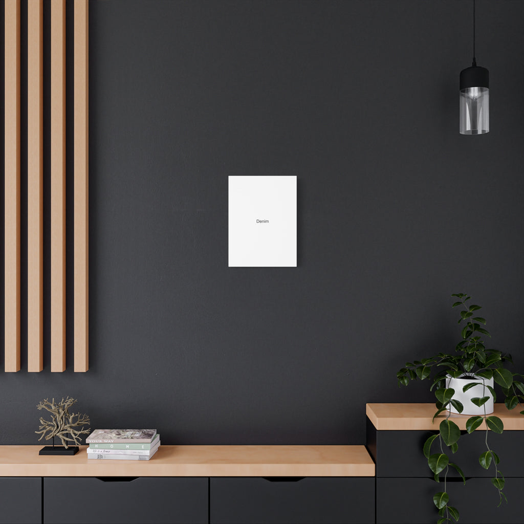 Indigo Americana Canvas Art