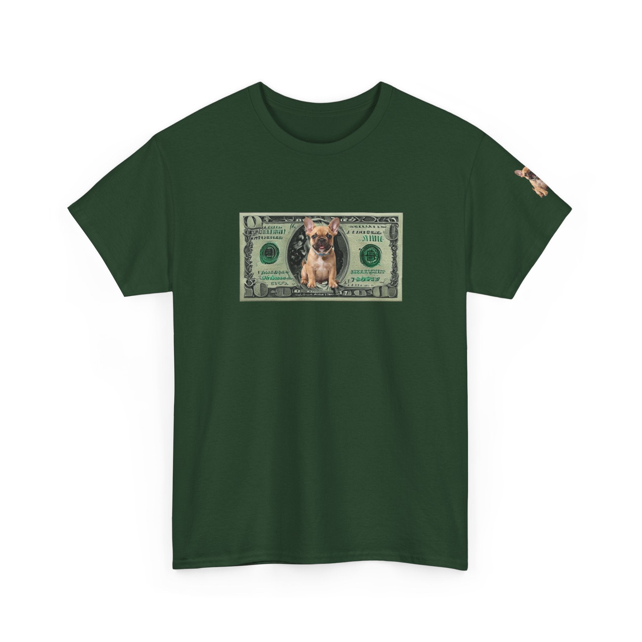 Cute Puppy Dollar T-Shirt — Adorable Puppy Graphic Tee Unisex