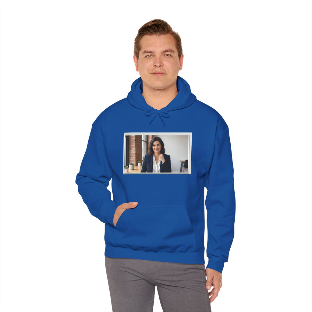 Personalized Hoodie Name: Boots  With a Picture of Boots on it