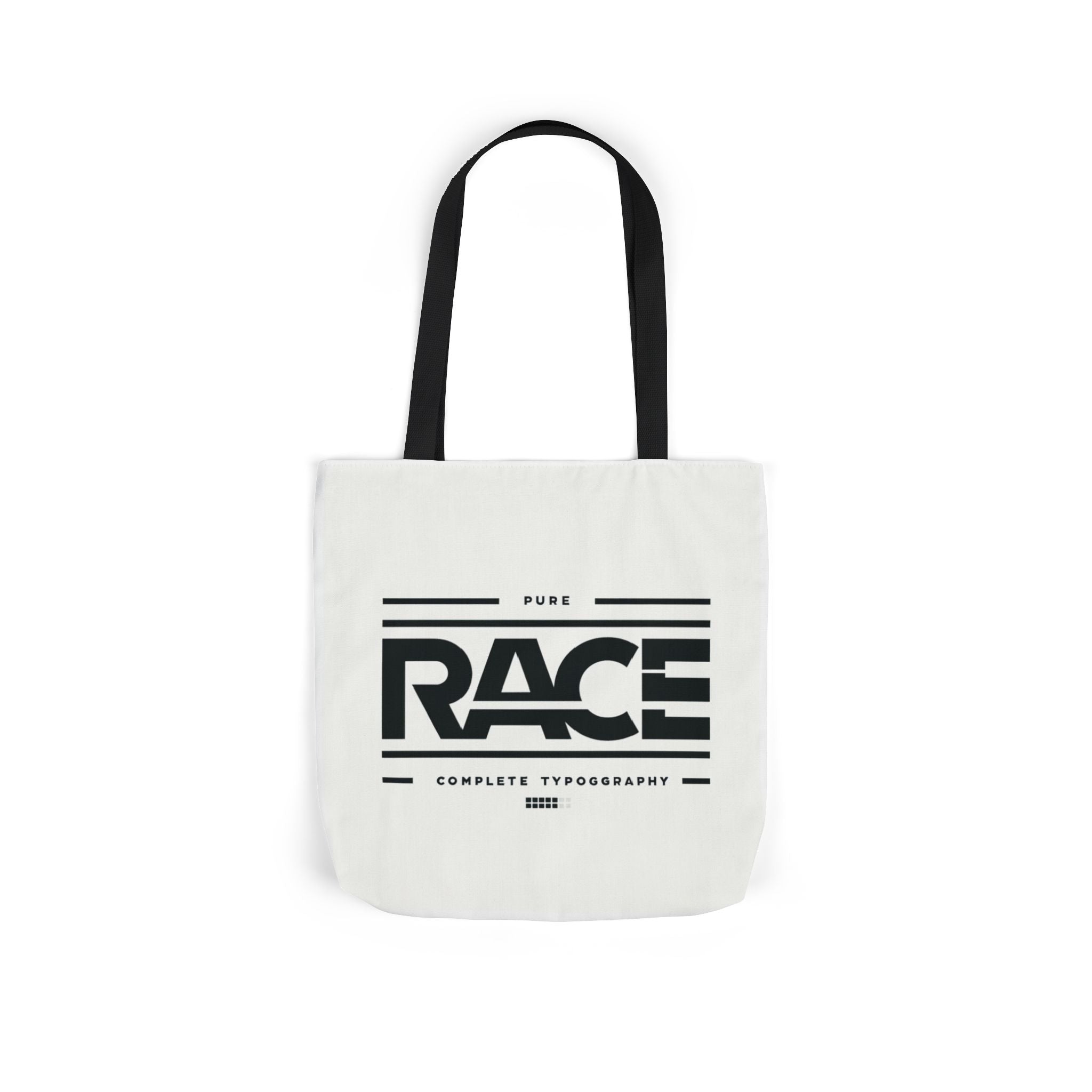 Minimalist Racing Themed Tote Bag