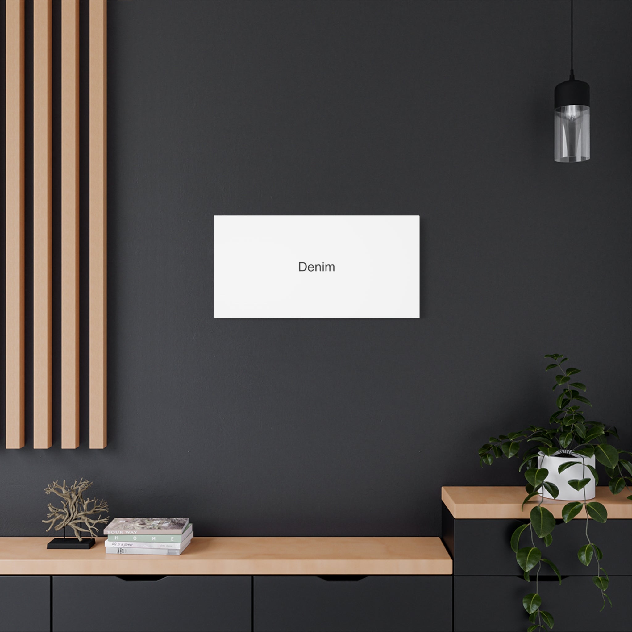 Indigo Americana Canvas Art