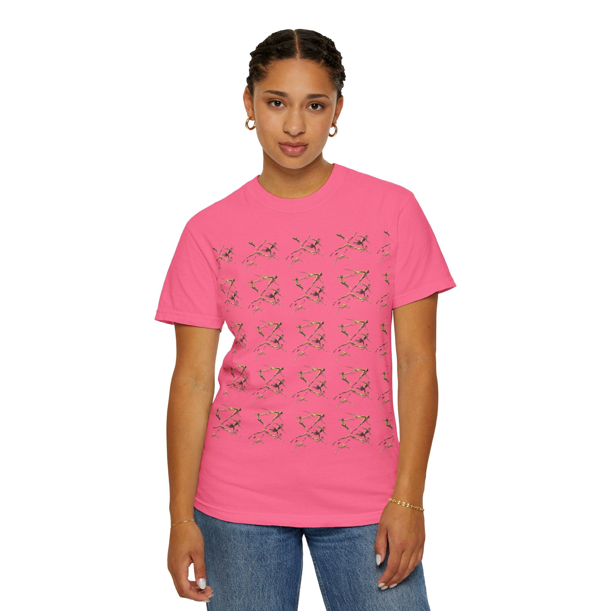 Swimmer Flying T-Shirt — Surreal Swimscape Graphic Tee Unisex