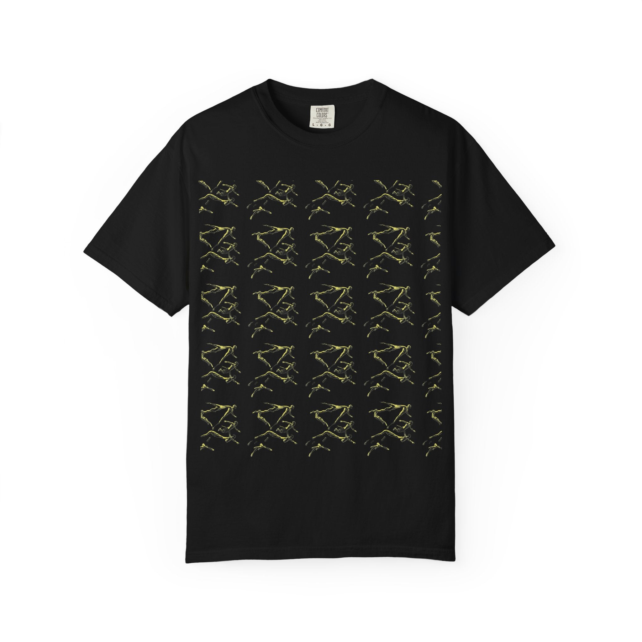 Swimmer Flying T-Shirt — Surreal Swimscape Graphic Tee Unisex