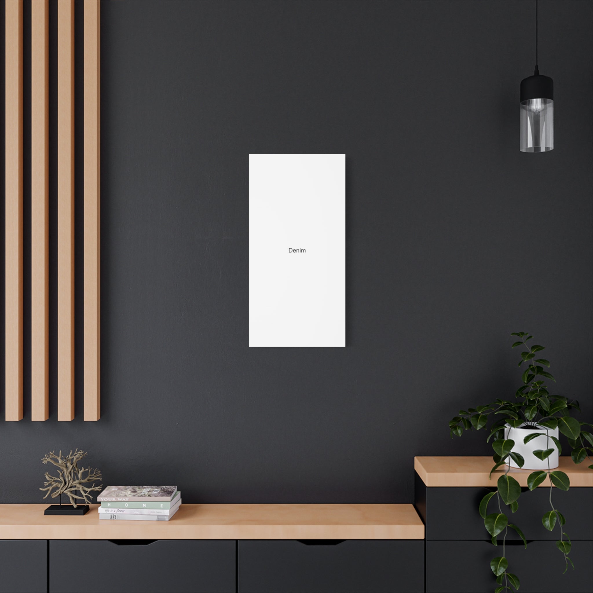 Indigo Americana Canvas Art