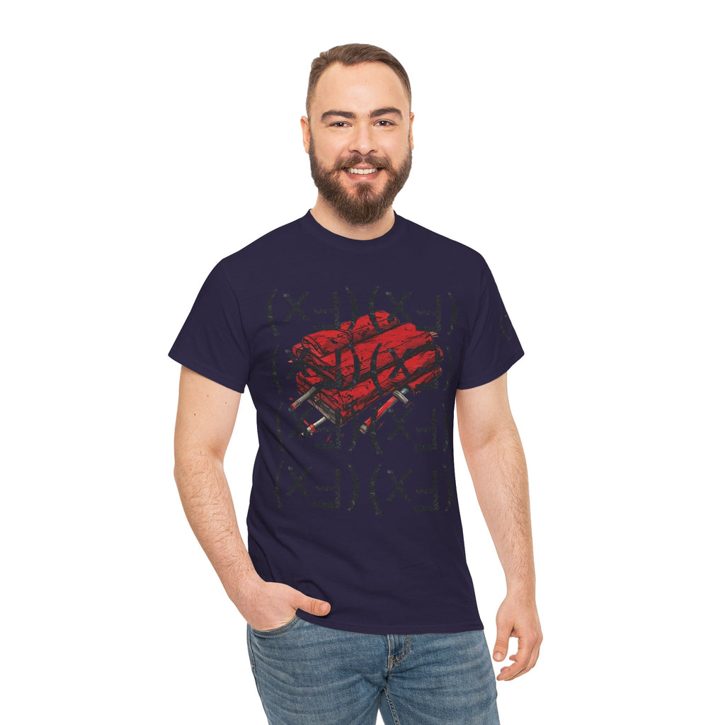Happy Dynamite Tee — "Cue the Music" Expressive Graphic T-Shirt Unisex