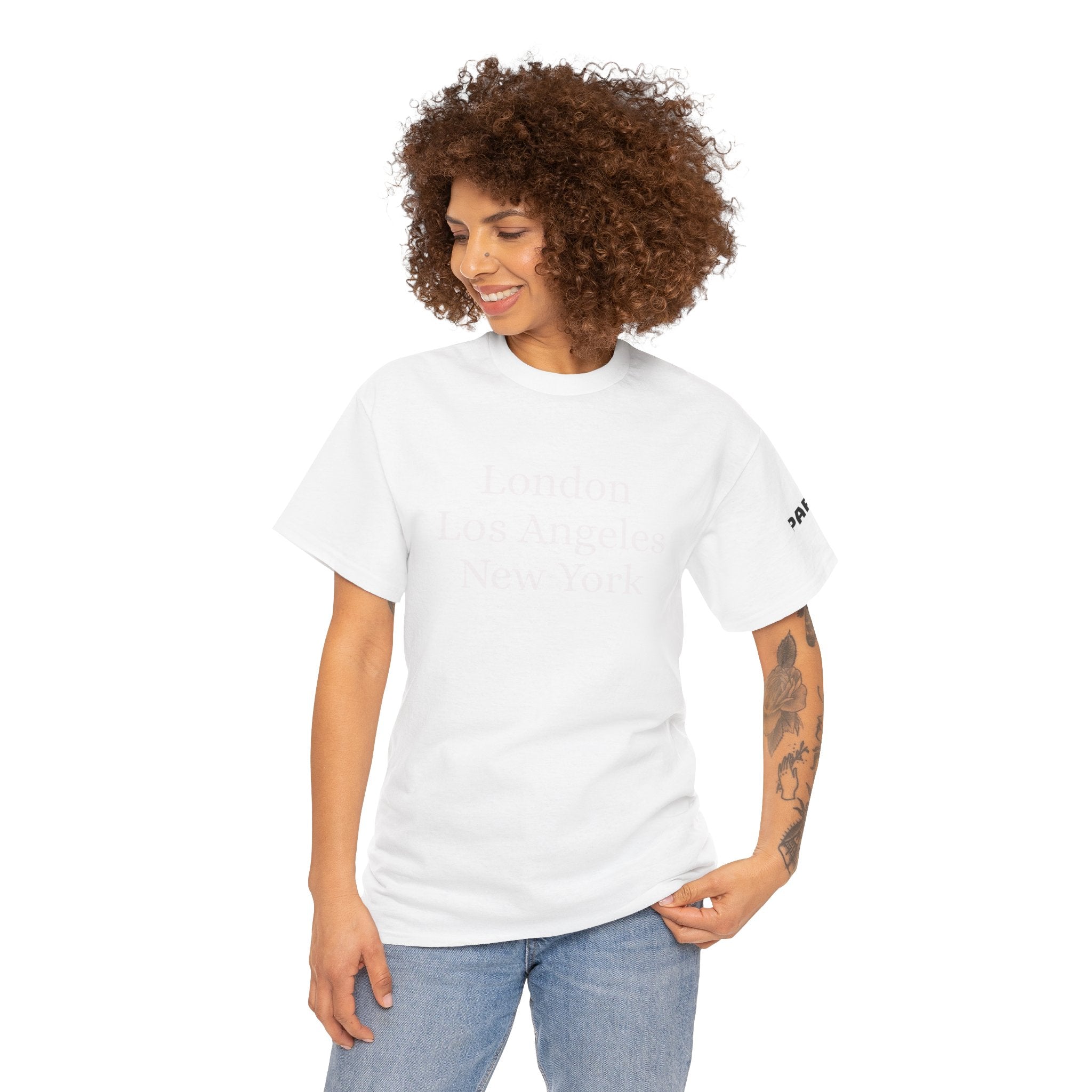 City Silhouette Tee — Minimal Sleeve