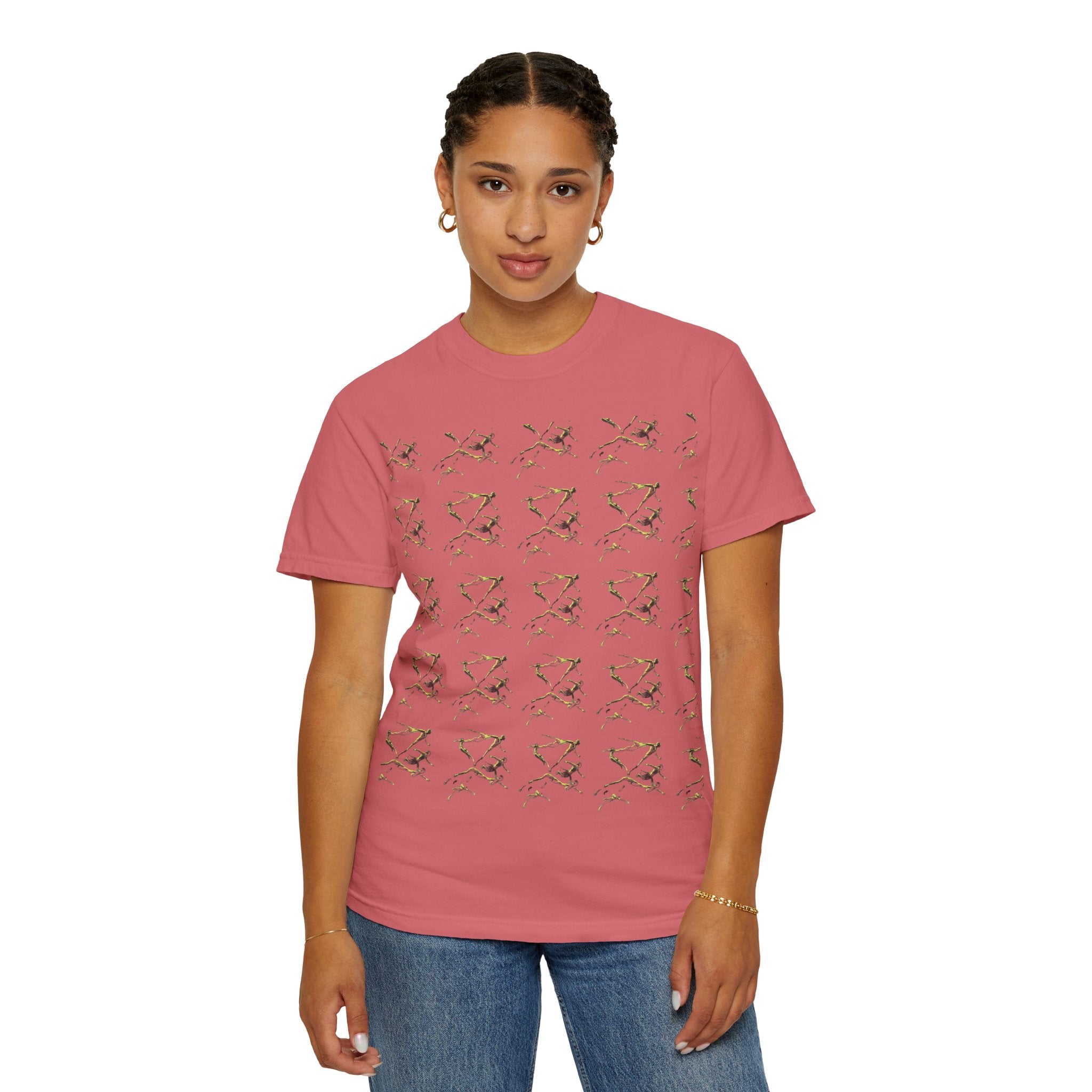 Swimmer Flying T-Shirt — Surreal Swimscape Graphic Tee Unisex