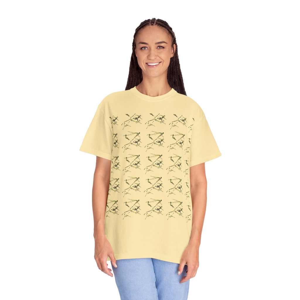 Swimmer Flying T-Shirt — Surreal Swimscape Graphic Tee Unisex