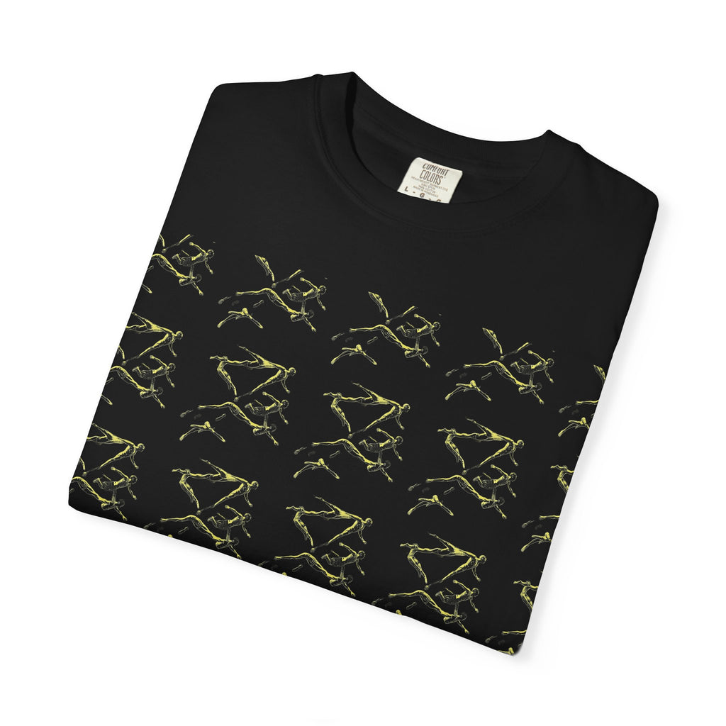 Swimmer Flying T-Shirt — Surreal Swimscape Graphic Tee Unisex