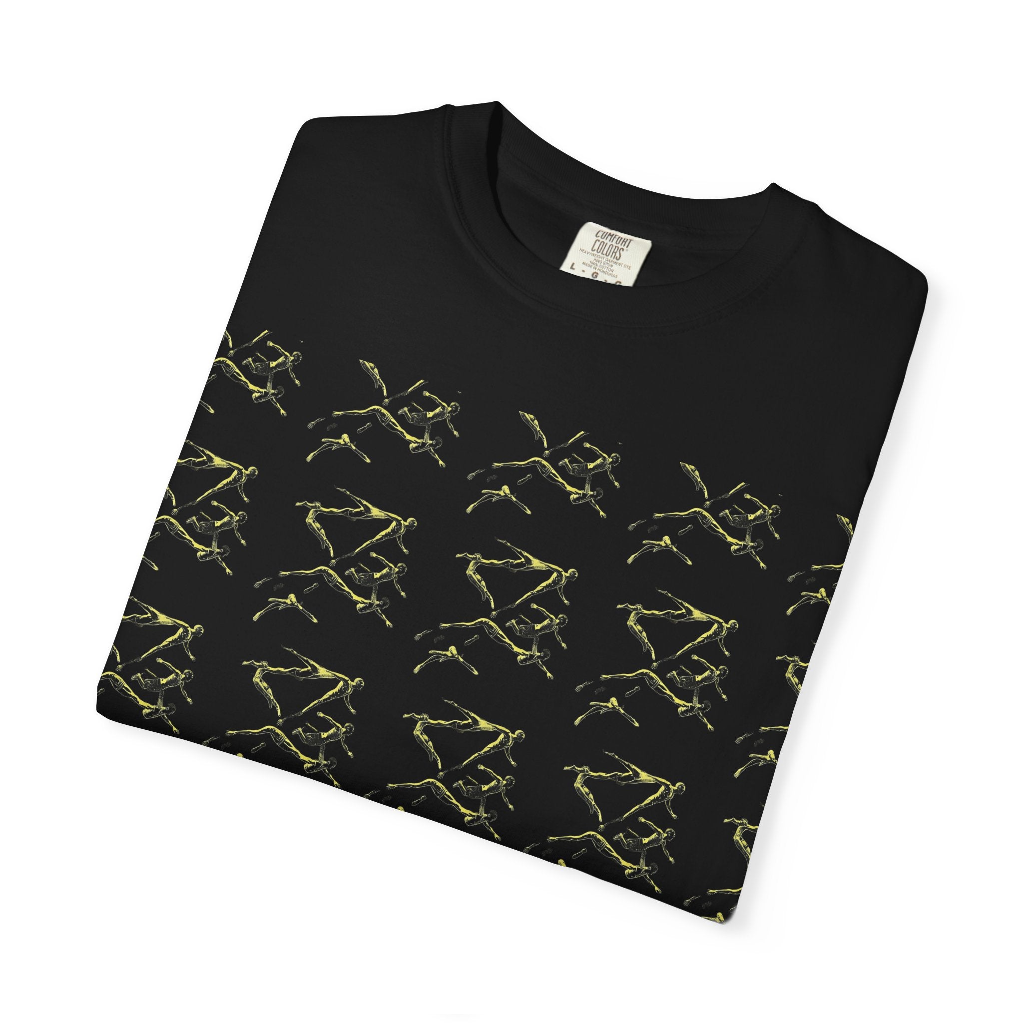 Swimmer Flying T-Shirt — Surreal Swimscape Graphic Tee Unisex