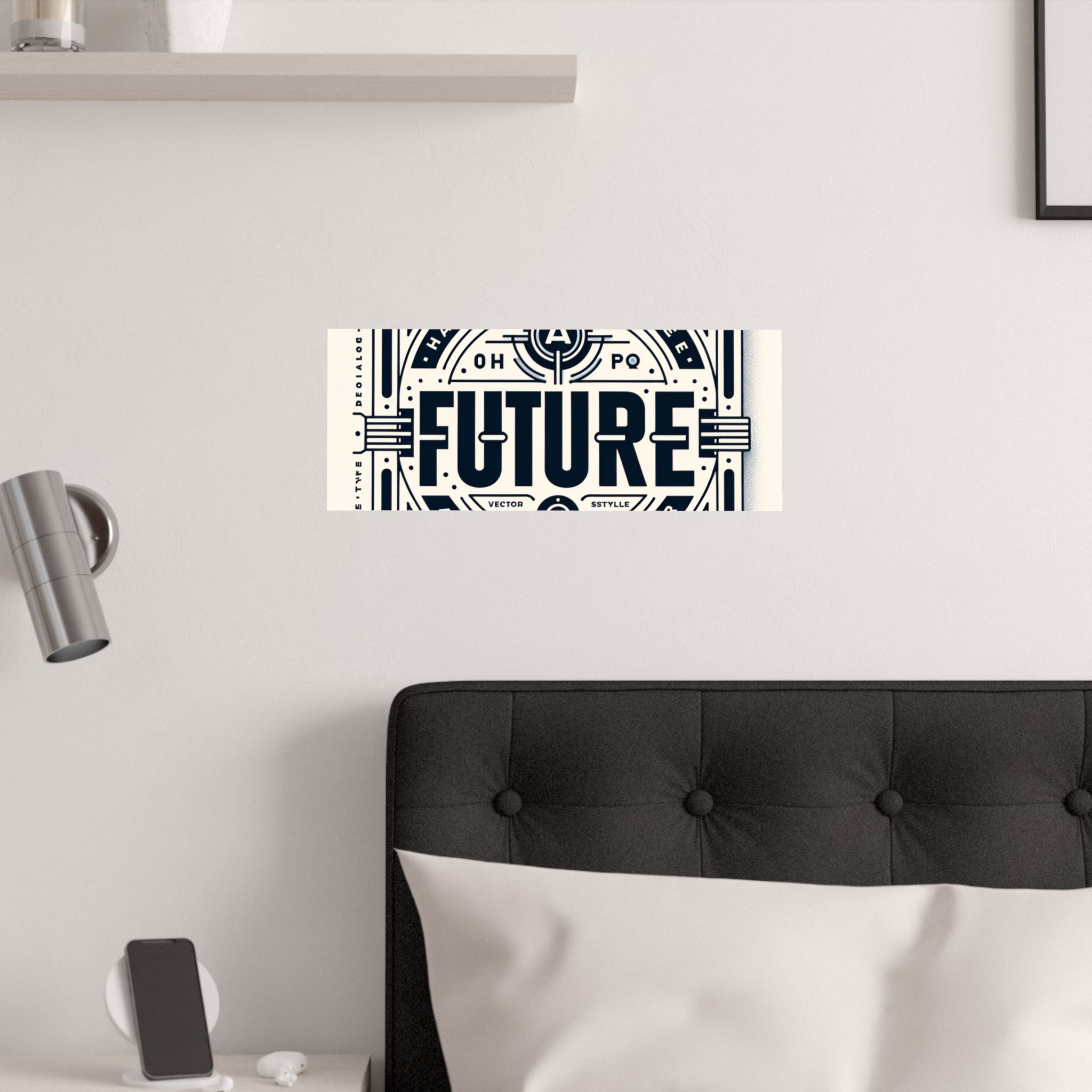 Futuristic AI Energy Power Poster
