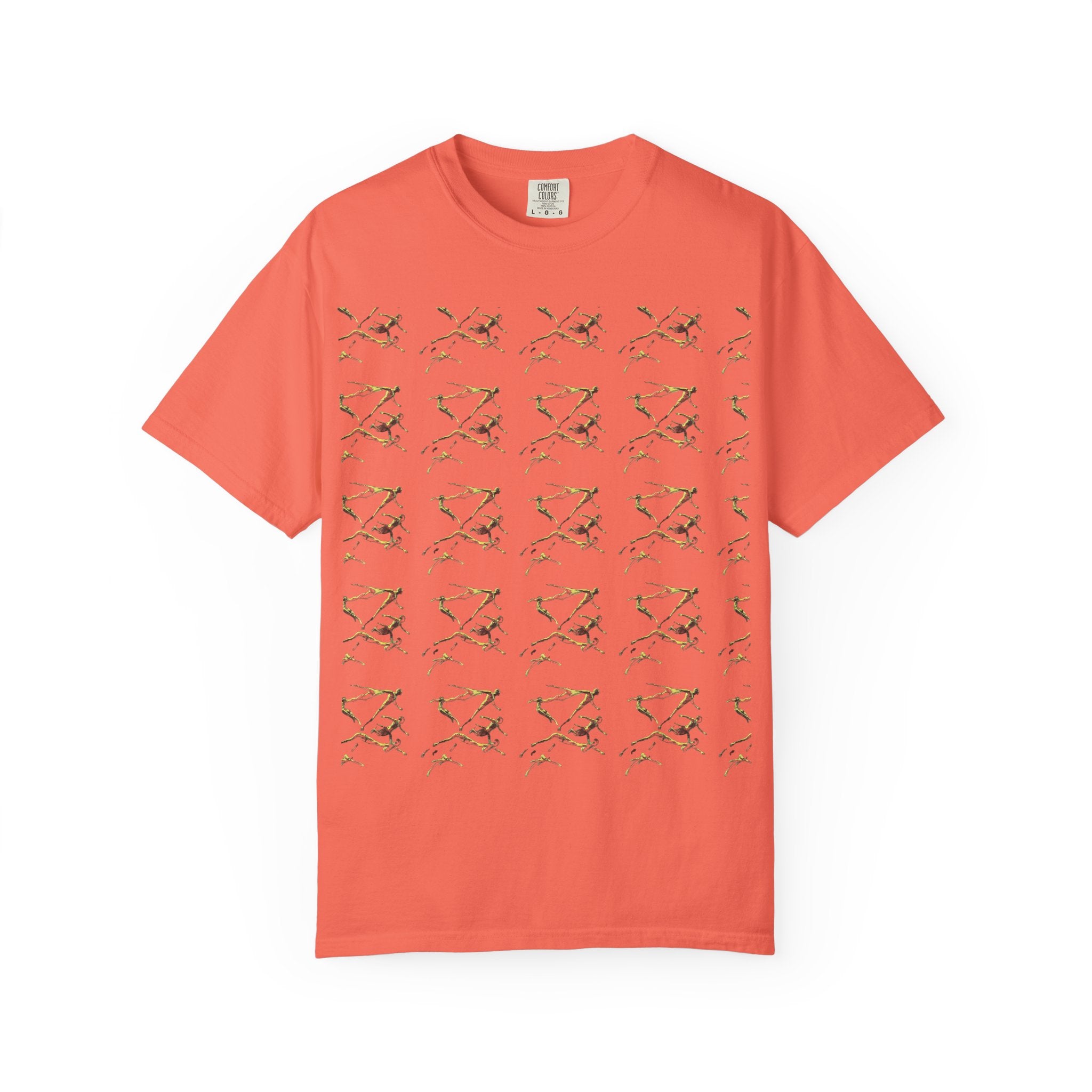 Swimmer Flying T-Shirt — Surreal Swimscape Graphic Tee Unisex