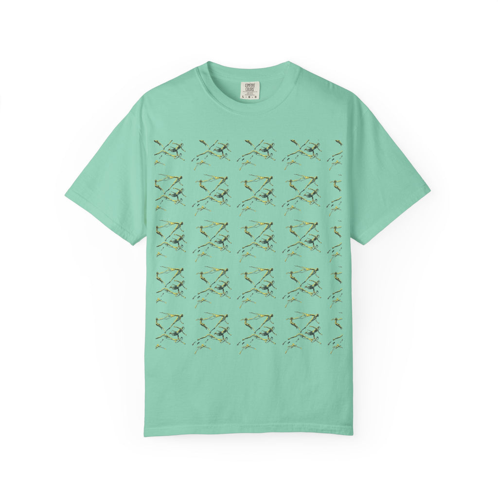 Swimmer Flying T-Shirt — Surreal Swimscape Graphic Tee Unisex