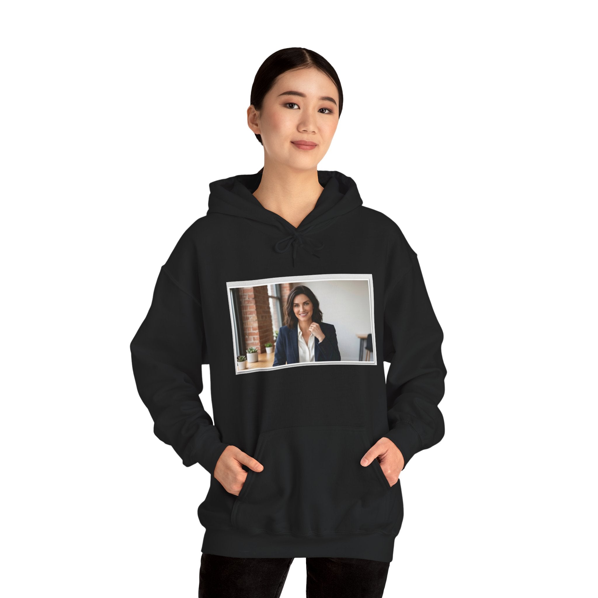 Personalized Hoodie Name: Boots  With a Picture of Boots on it