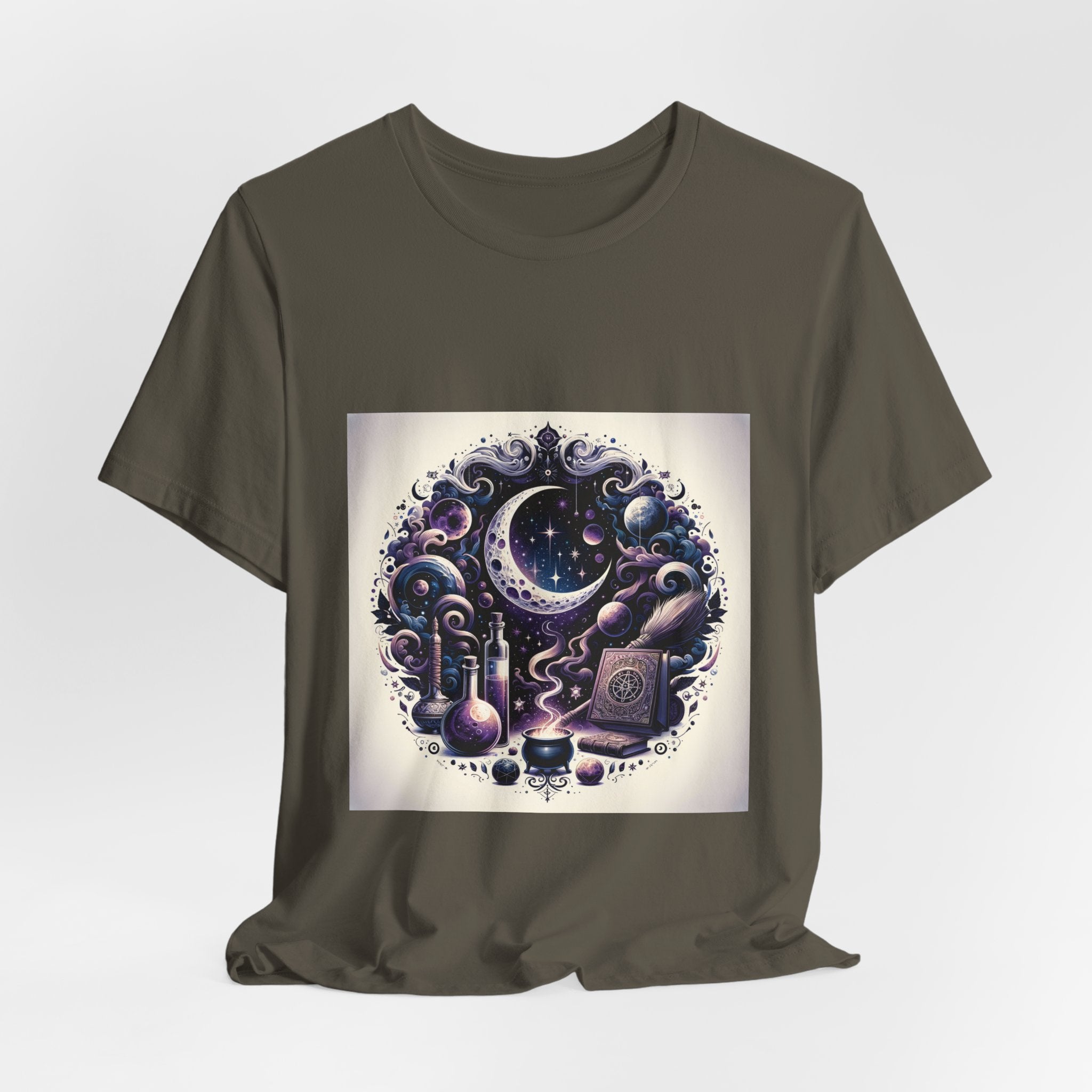 Witchy Vibes Crescent Moon T-Shirt Unisex