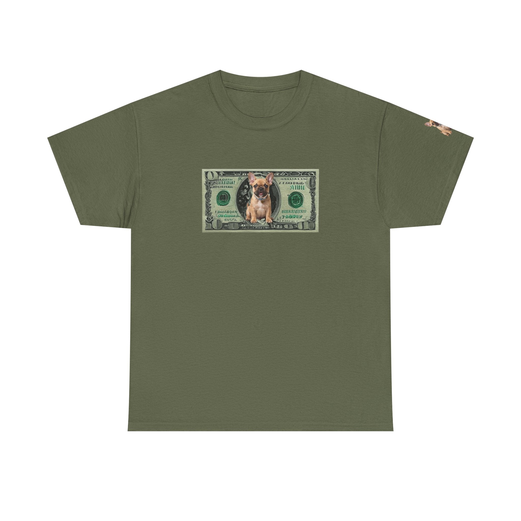 Cute Puppy Dollar T-Shirt — Adorable Puppy Graphic Tee Unisex