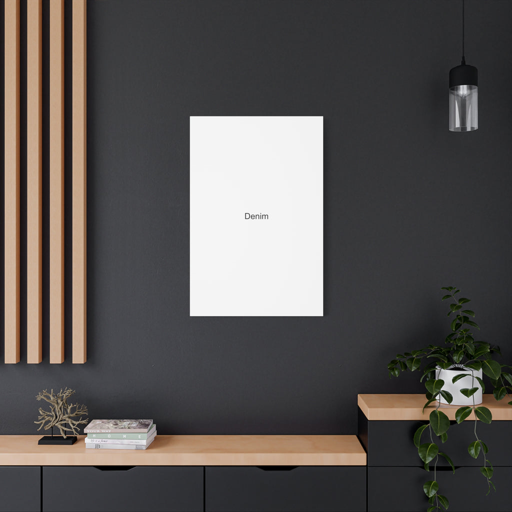 Indigo Americana Canvas Art
