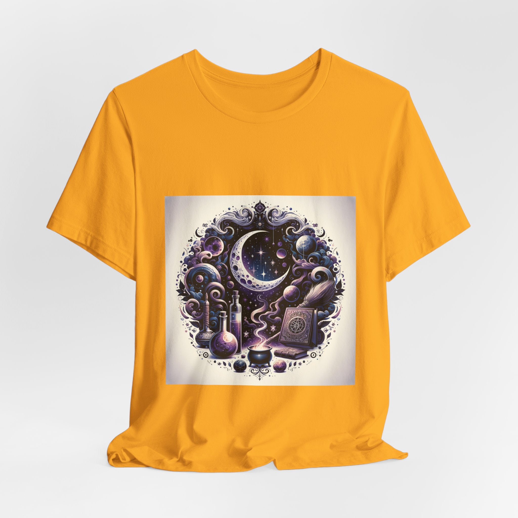 Witchy Vibes Crescent Moon T-Shirt Unisex