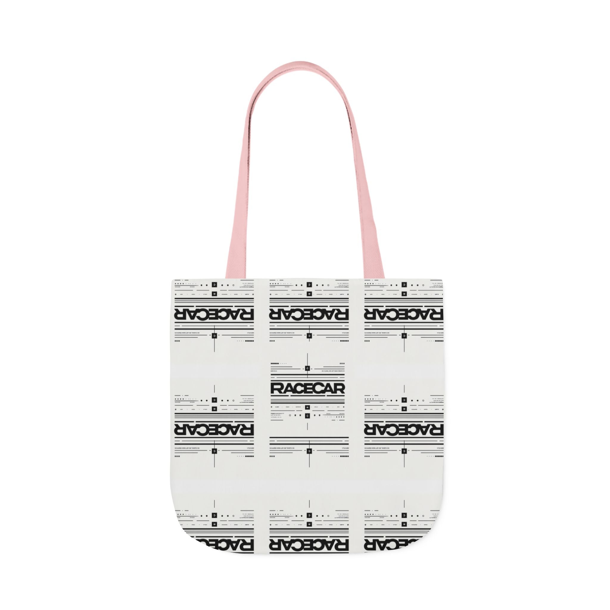 Minimalist '/Racecar' Tote Bag - Modern Design