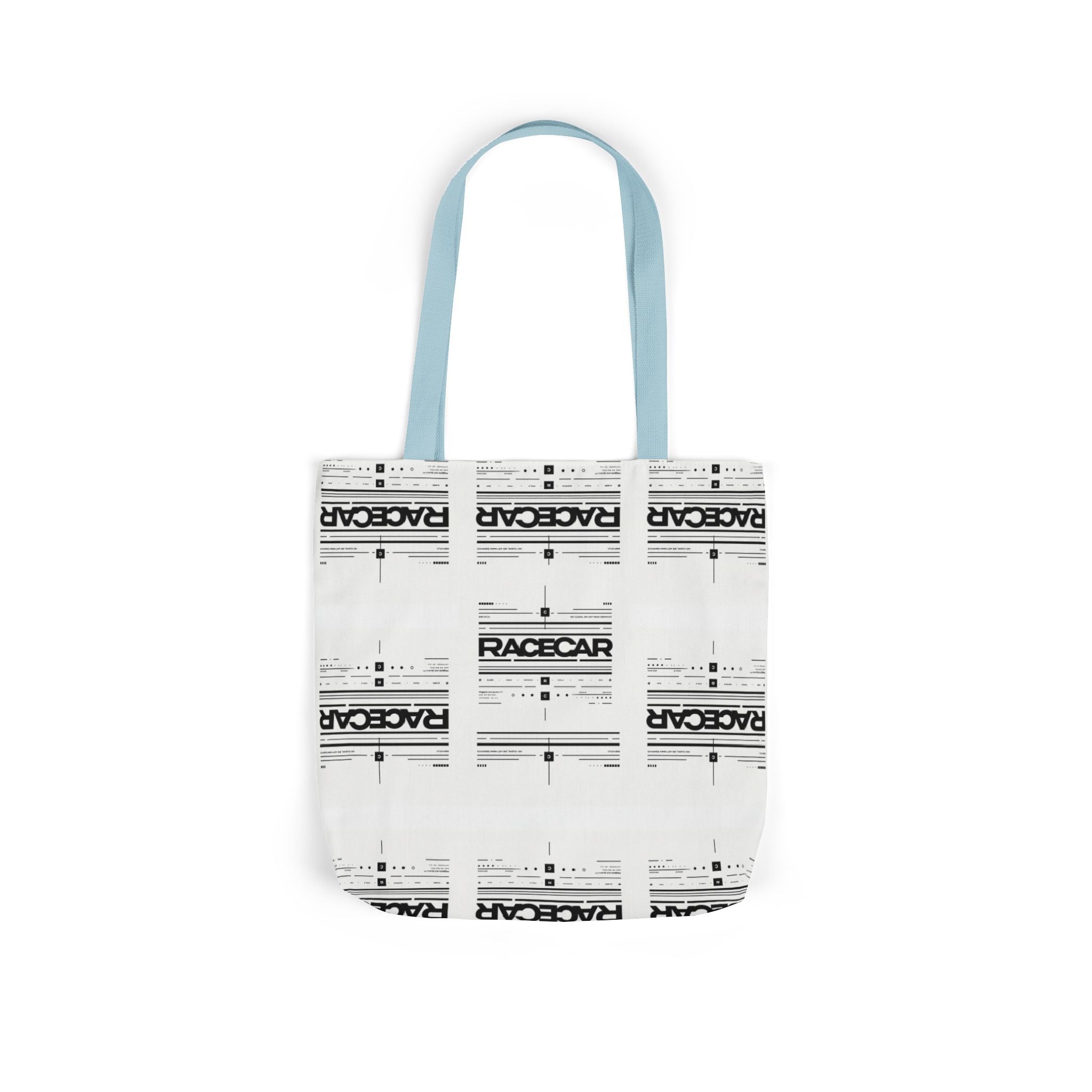 Minimalist '/Racecar' Tote Bag - Modern Design