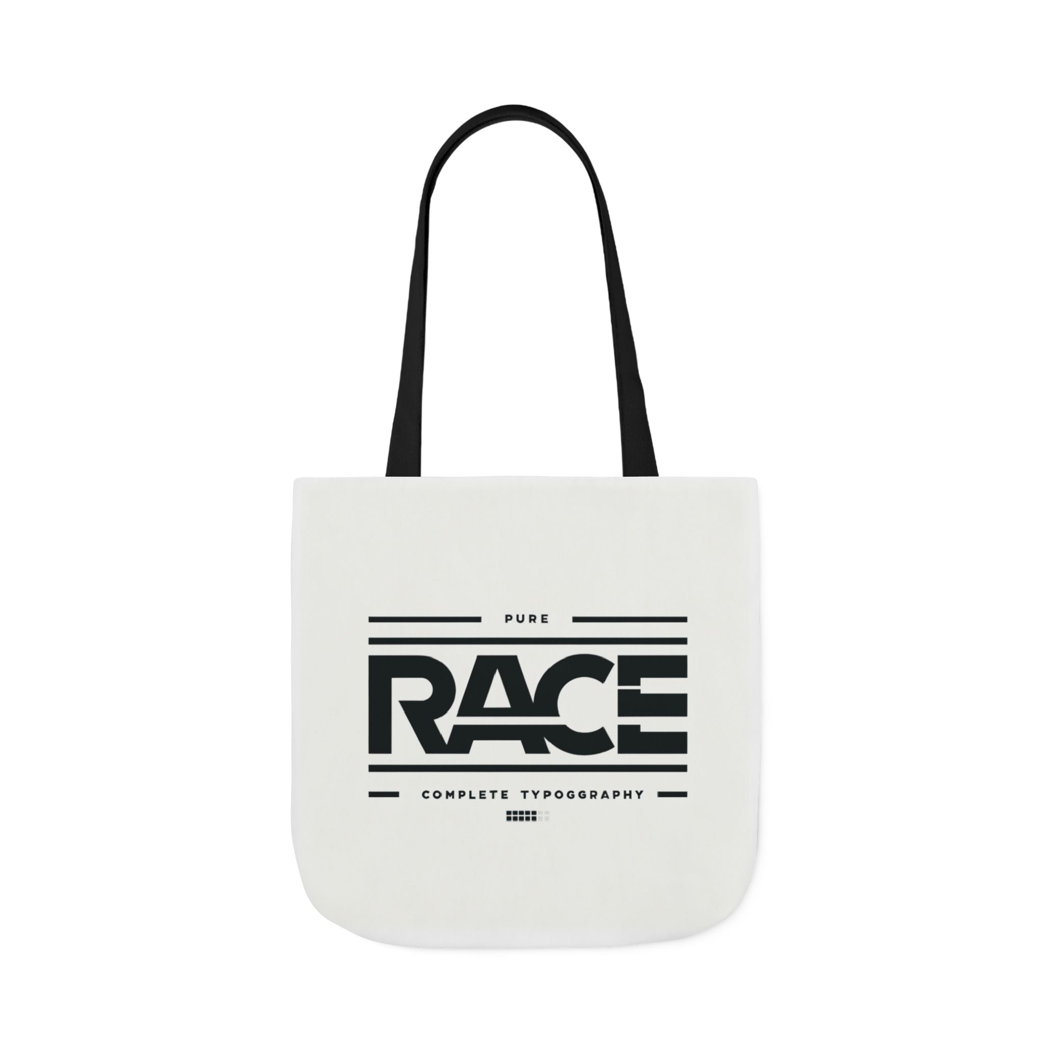 Minimalist Racing Themed Tote Bag