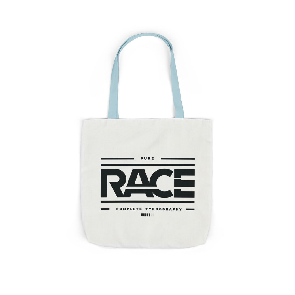 Minimalist Racing Themed Tote Bag
