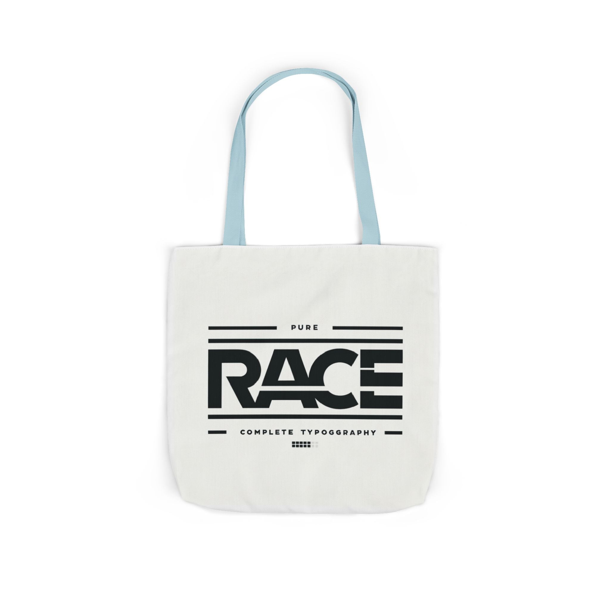 Minimalist Racing Themed Tote Bag