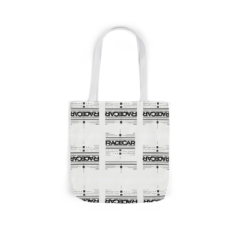 Minimalist '/Racecar' Tote Bag - Modern Design