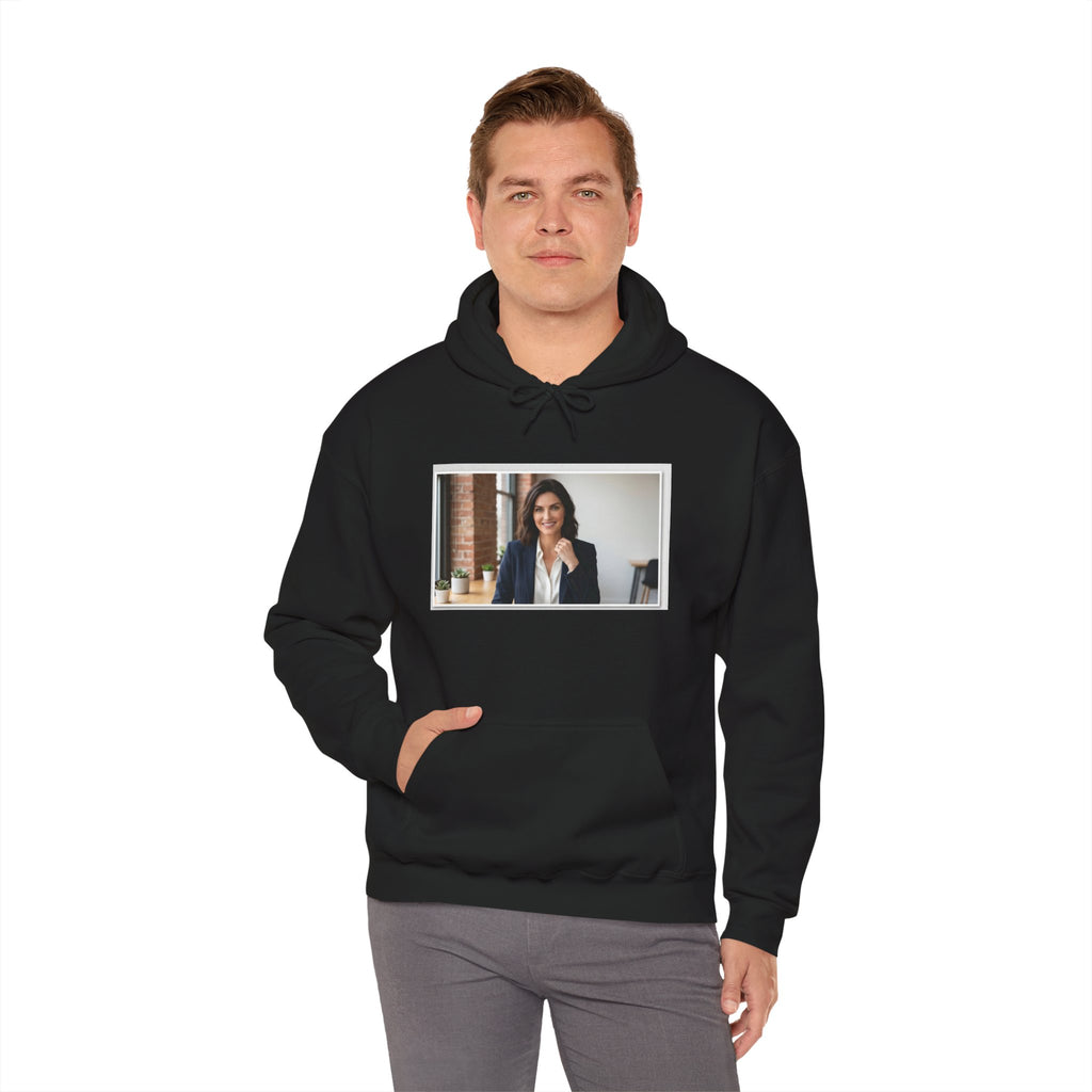 Personalized Hoodie Name: Boots  With a Picture of Boots on it