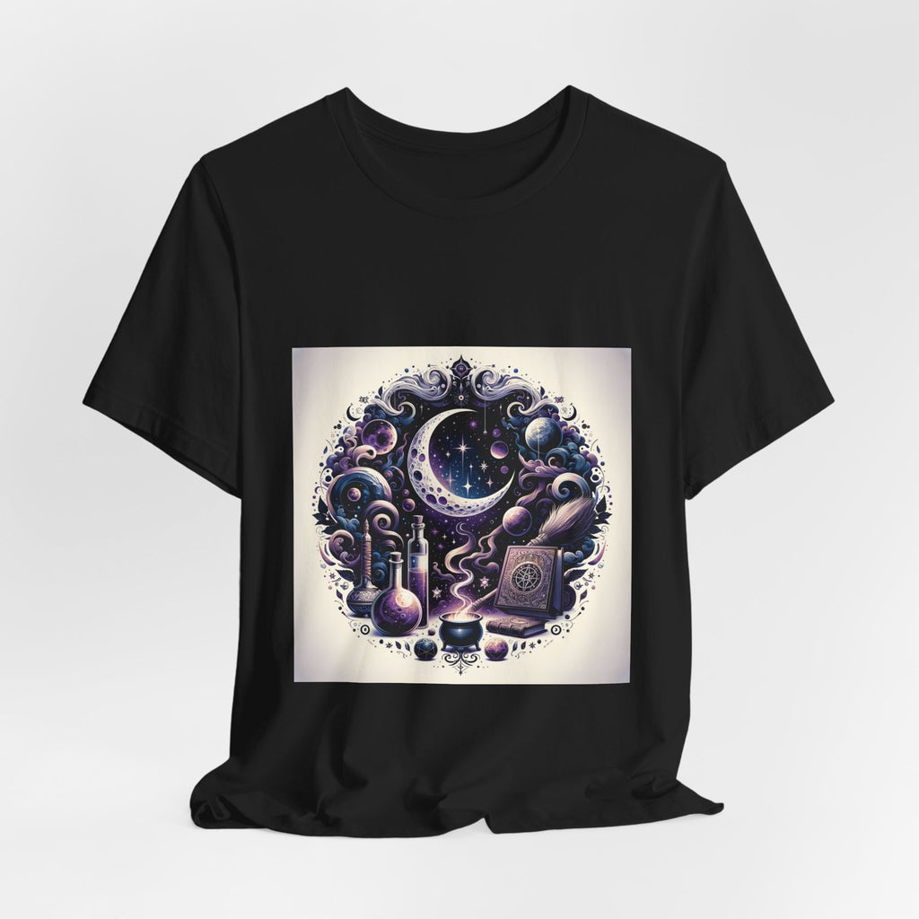 Witchy Vibes Crescent Moon T-Shirt Unisex