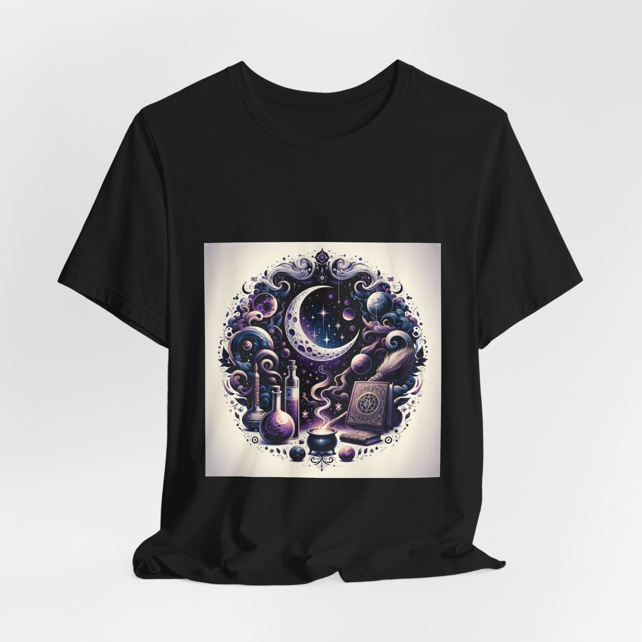 Witchy Vibes Crescent Moon T-Shirt Unisex