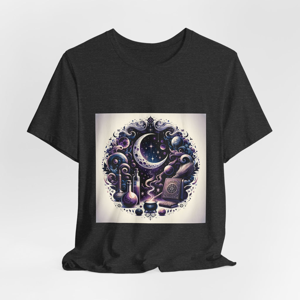 Witchy Vibes Crescent Moon T-Shirt Unisex