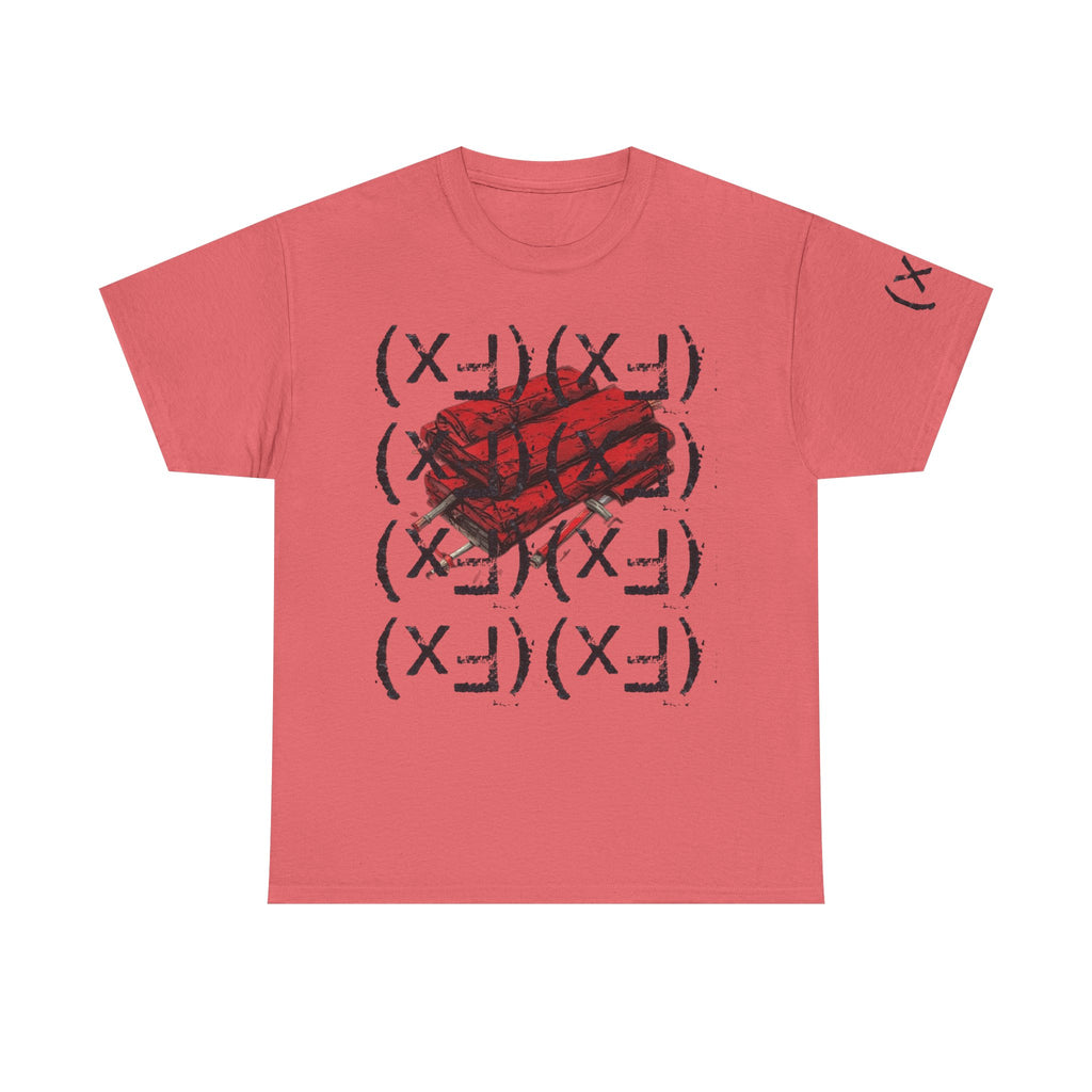 Happy Dynamite Tee — "Cue the Music" Expressive Graphic T-Shirt Unisex
