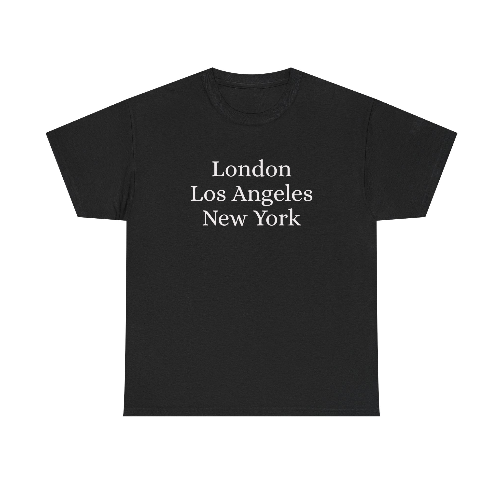 City Silhouette Tee — Minimal Sleeve