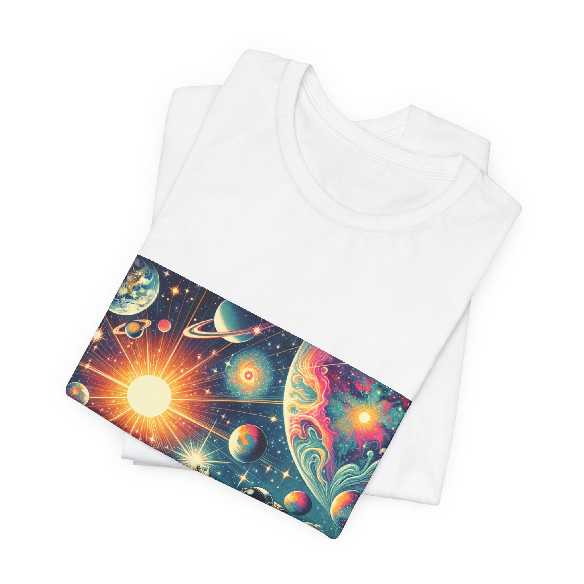 Retro Cosmic Astronaut Tee