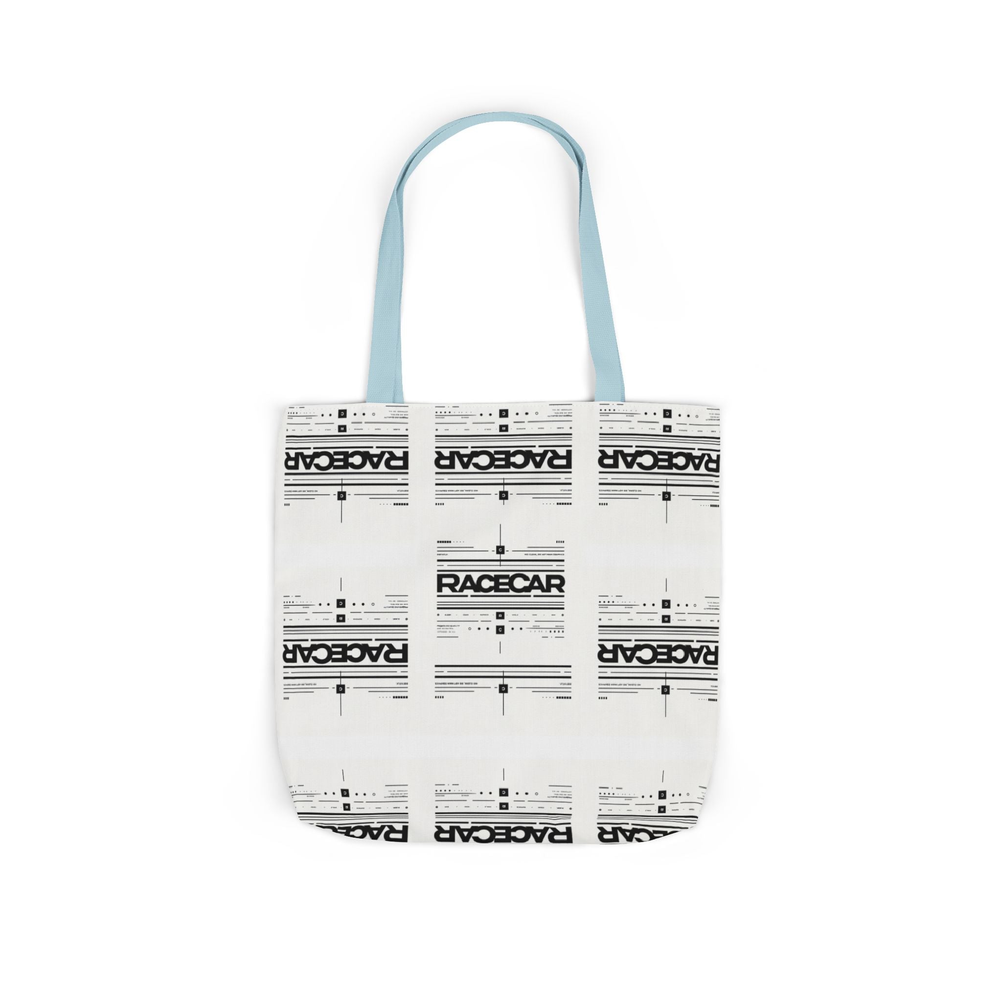 Minimalist '/Racecar' Tote Bag - Modern Design