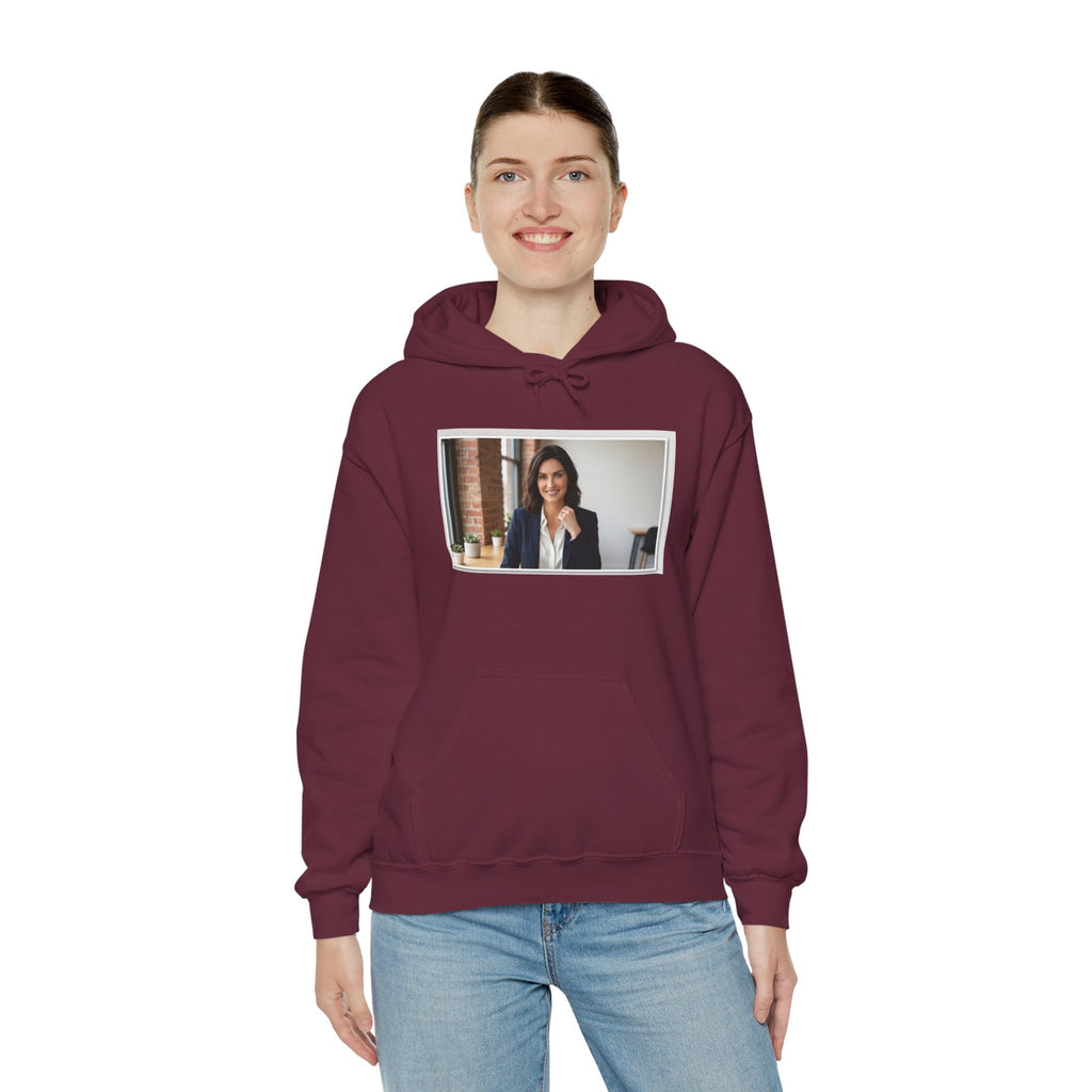 Personalized Hoodie Name: Boots  With a Picture of Boots on it