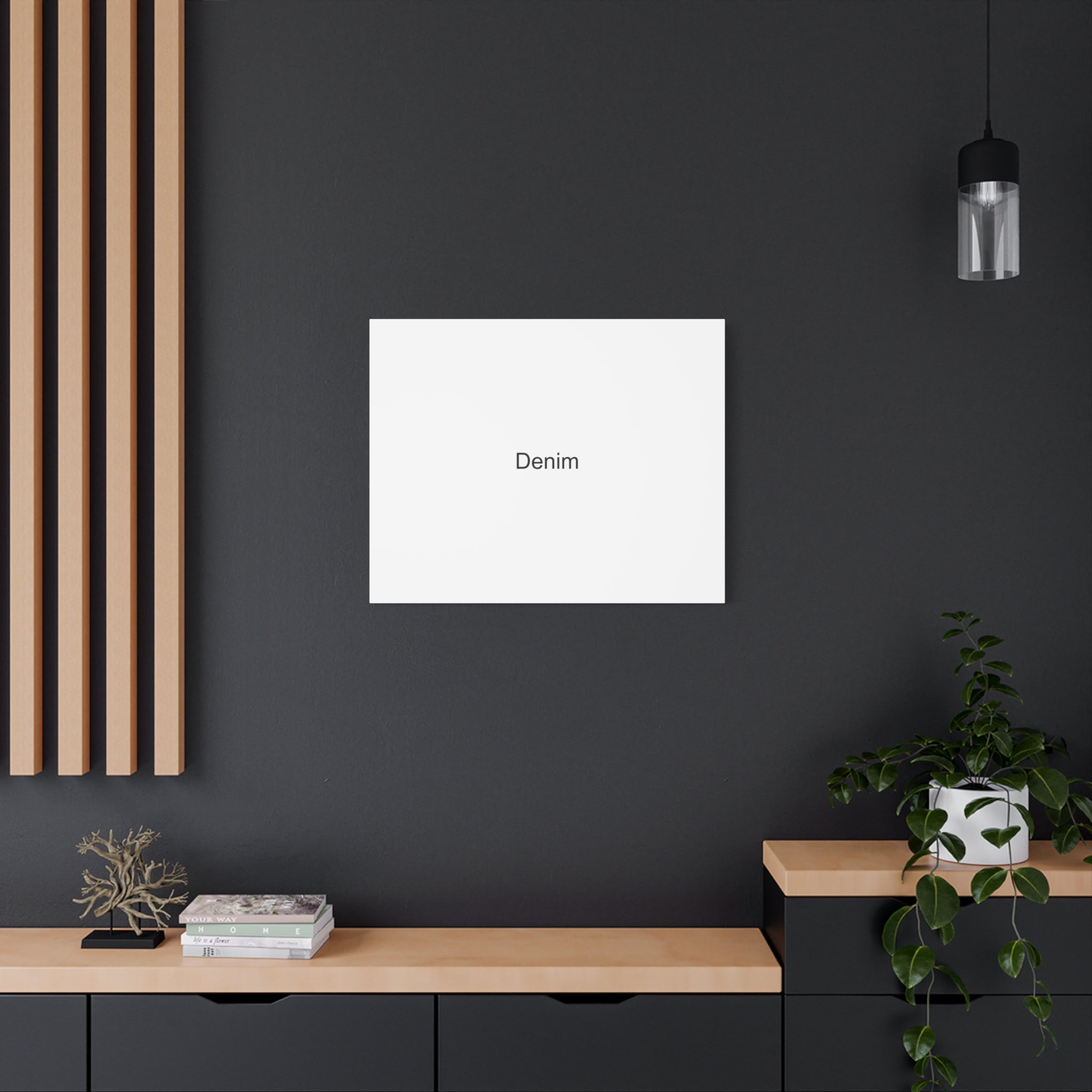 Indigo Americana Canvas Art