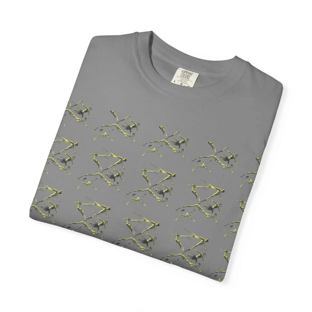 Swimmer Flying T-Shirt — Surreal Swimscape Graphic Tee Unisex
