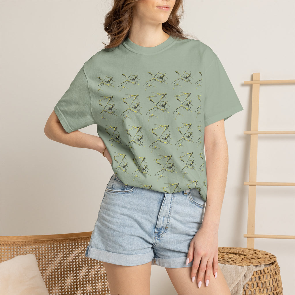 Swimmer Flying T-Shirt — Surreal Swimscape Graphic Tee Unisex