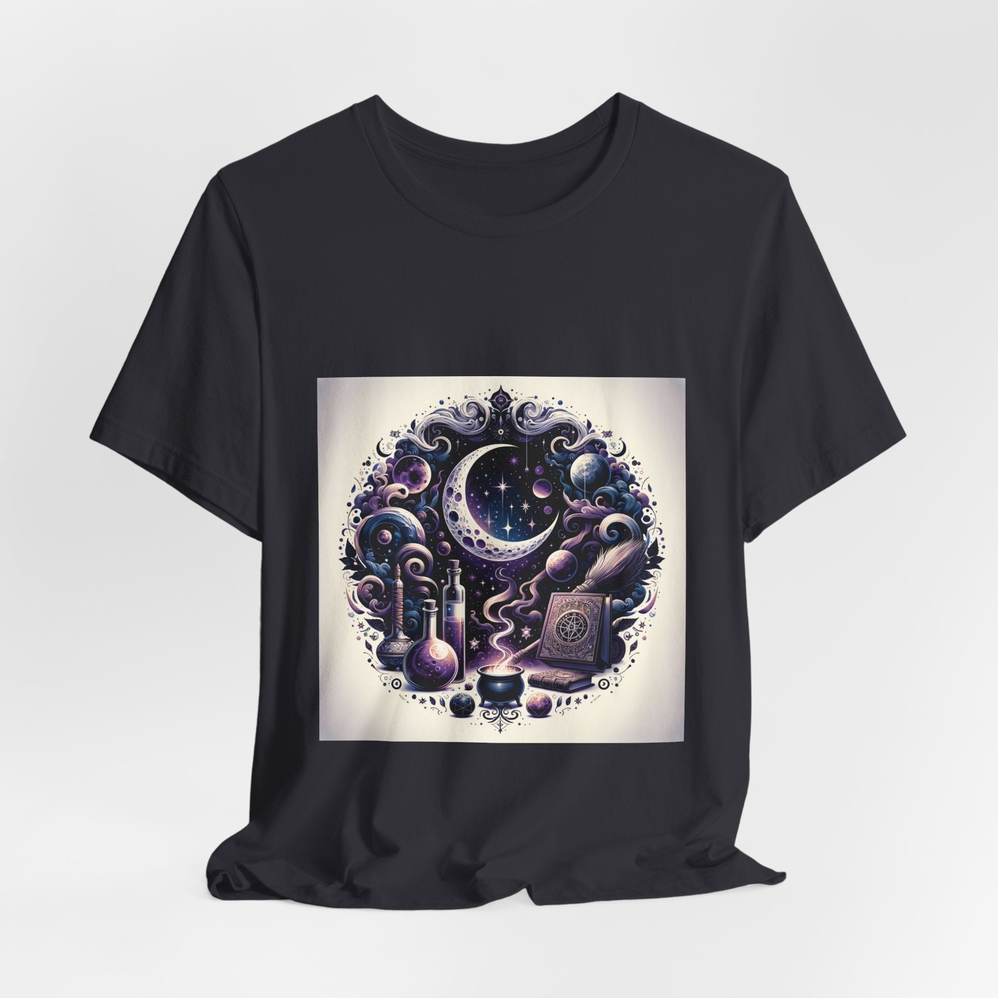 Witchy Vibes Crescent Moon T-Shirt Unisex