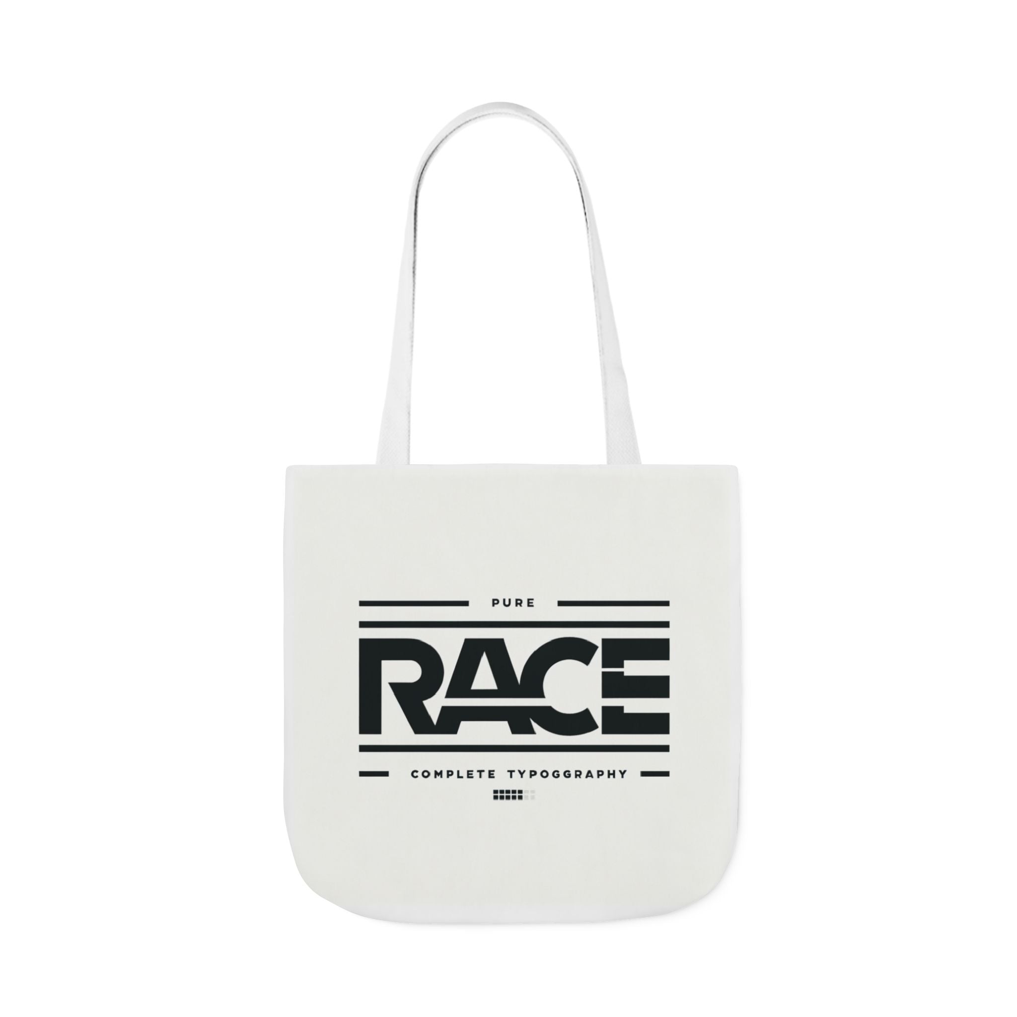 Minimalist Racing Themed Tote Bag